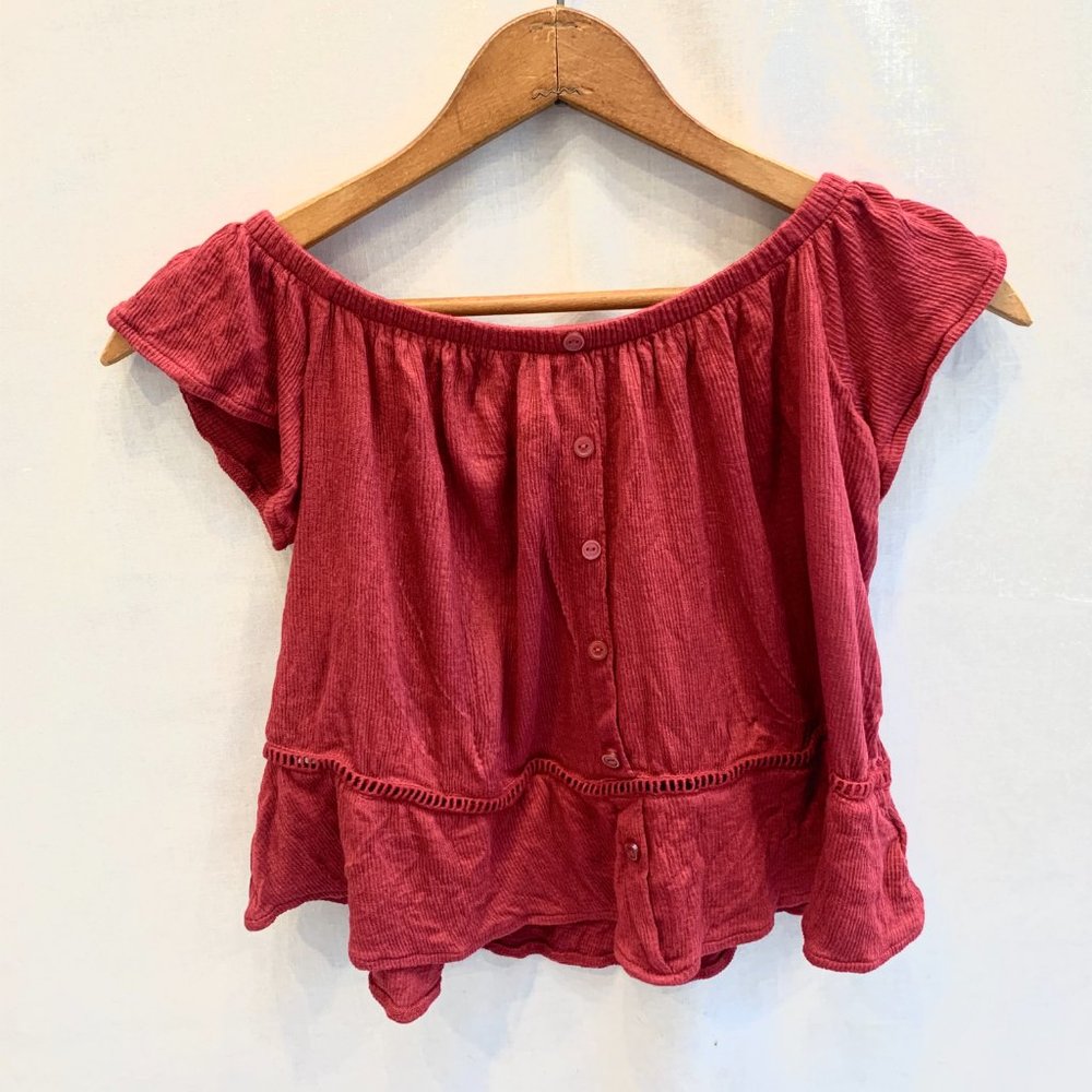 Red H&M top